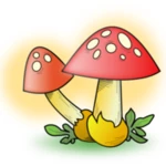 mushrooms android application logo